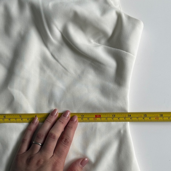 Likely NYC Maxson Maxi Gown Dress Ivory White Sz 6 Bridal Rehearsal Prom Formal - Picture 5 of 16